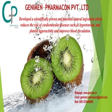 Genimen Pharmacon -Kiwi Fruit Extract