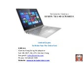 Genisys t101 HD Ultrabook | Termina...