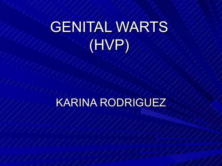 Women genital warts