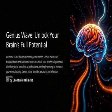 Genius-Wave-Unlock-Your-Brains-Full-Potential | PPTX - How To Unlock Your Brain's Full Potential