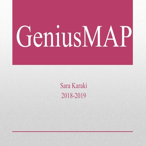 Genius MAP | PPTX