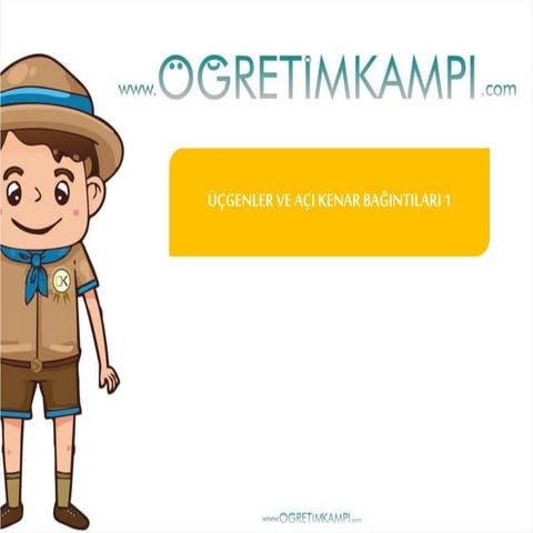 üçgenler ve açı kenar bağıntıları