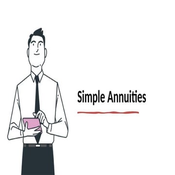 Lesson 7 simple annuity | PPTX