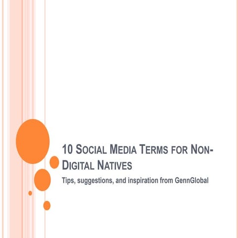 GennGlobal - 10 Social Media Terms for Non-Digital Natives 