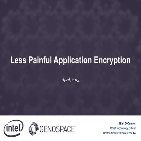 Intel AES-NI Application Performance