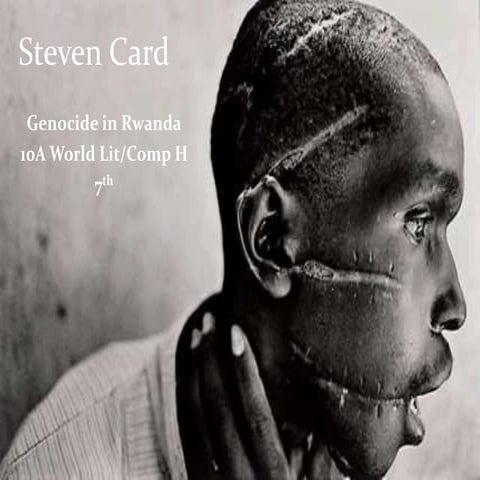 Genocide in rwanda project zen steven c | PPTX