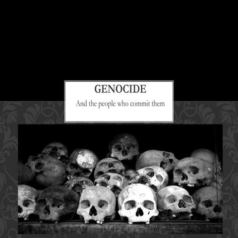 Genocide intro ppt