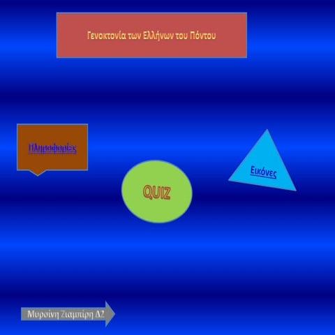 Γενοκτονια Quiz