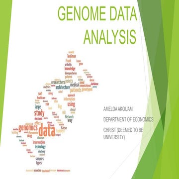 GENOME DATA ANALYSIS