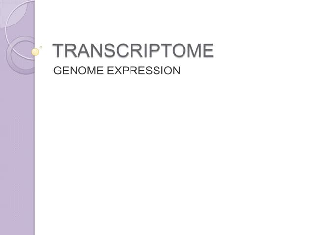 Genome evolution