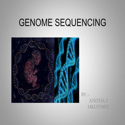 Genome sequencing