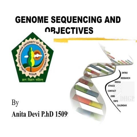 Genome sequencing