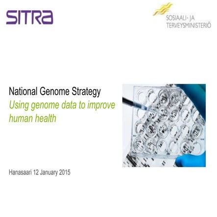 Genome strategy slideshare