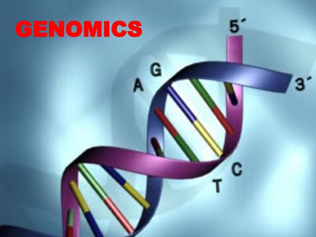 INTRODUCTION OF Genes AND GENOMICS .pptx