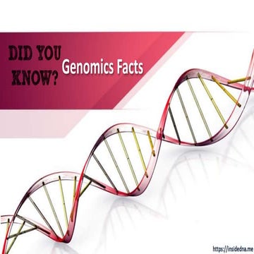 Genomics Facts: Did You Know?