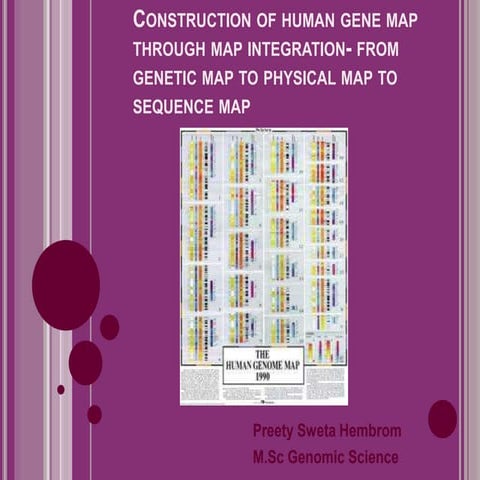 Construction of human gene map through map integration- from genetic map to p...