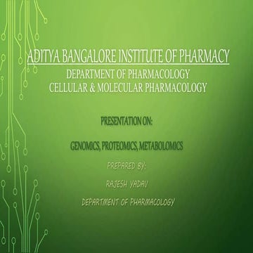 genomics proteomics metbolomics.pptx