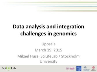 Data analysis & integration challenges in genomics