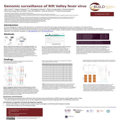 Genomic surveillance of Rift Valley fever virus