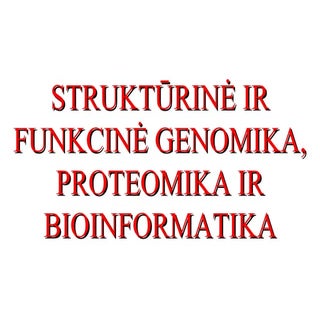 Genomika, proteomika, bioinformatika