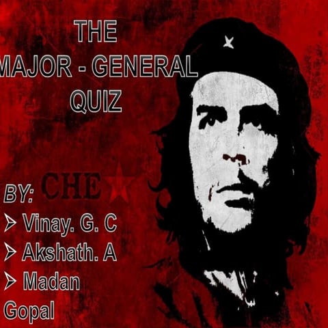 General Quiz prelims