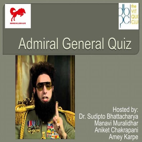 Admiral General Quiz