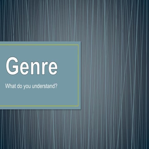 Genre