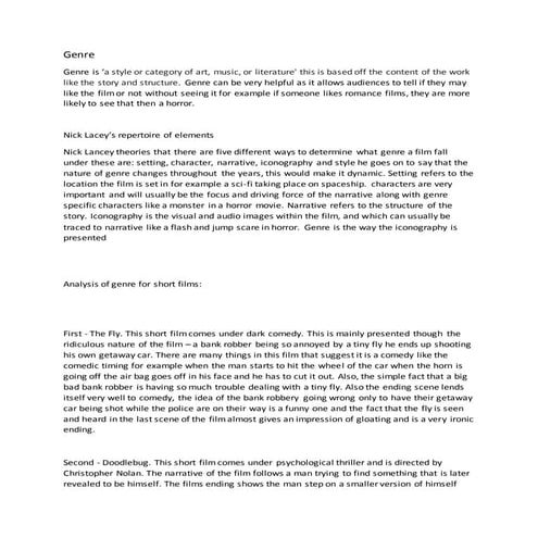 Narrative structure theory | DOCX