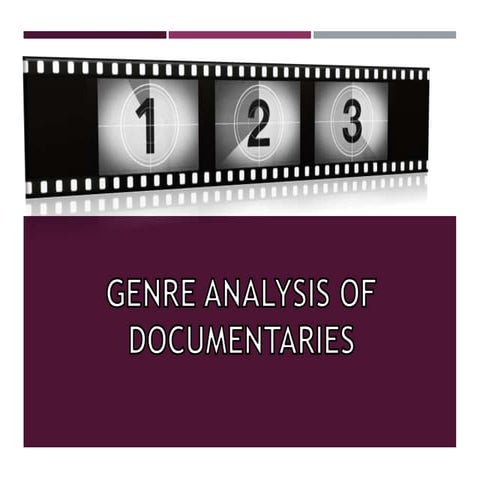 Genre Analysis | PPTX
