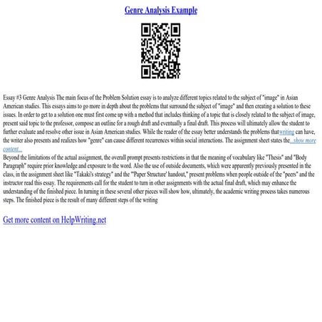 genre-analysis-example-ppt