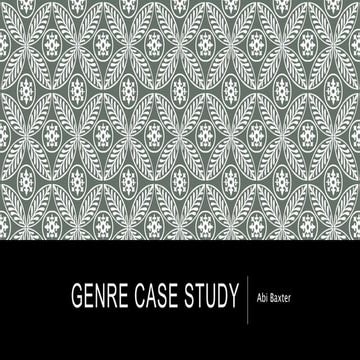 Genre case study