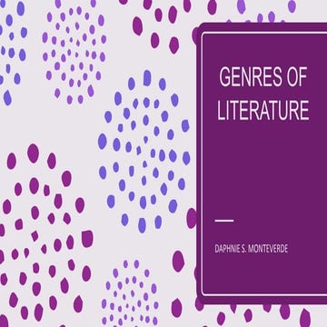 Genres of Literature