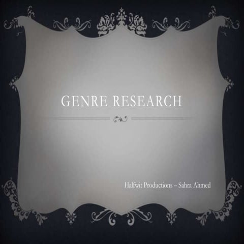 Genre research