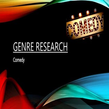 Genre research
