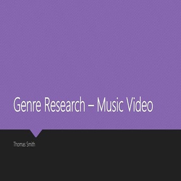 Genre research - Metal EDM
