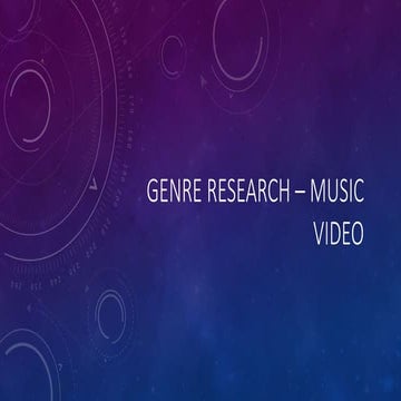 Genre research