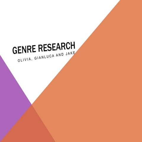 Genre research 
