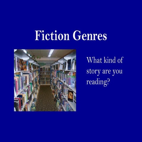 Fiction Genres 1