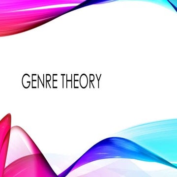Genre theory