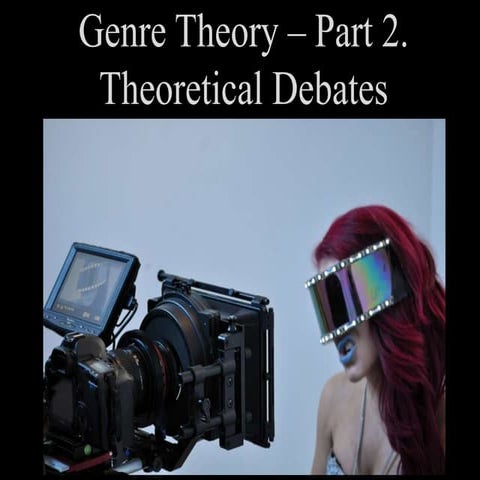 Genre theory 2015 lesson 2 