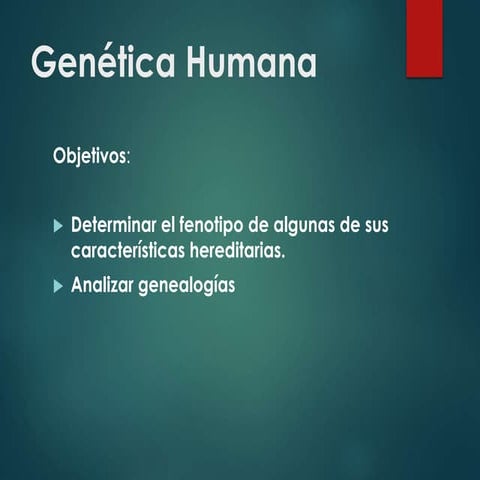 Genética humana