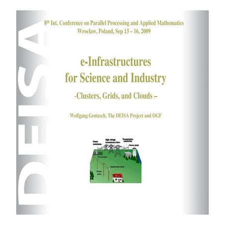 e-Infrastructures for Science and Industry