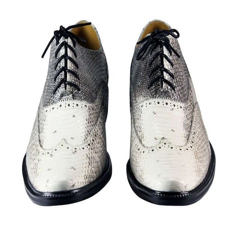 Genuine snake leather shoes issnshoes01 natural