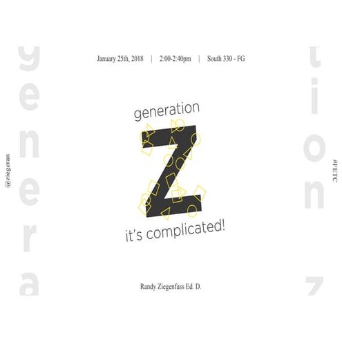 Generation Z: It's Complicated