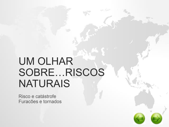 Riscos naturais 9ºano