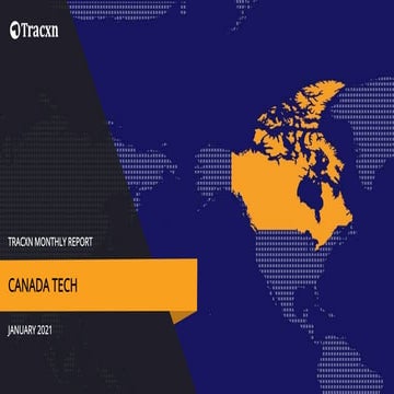 Tracxn - Geo - Canada Tech - Jan 2021