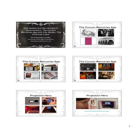 Geo spatial documentary presentation at i-docs 2012