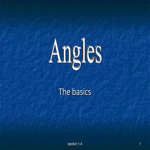 Geometry 1-4 kinds of Angles.ppt........