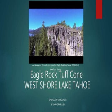 Eagle Rock- West Shore Lake Tahoe