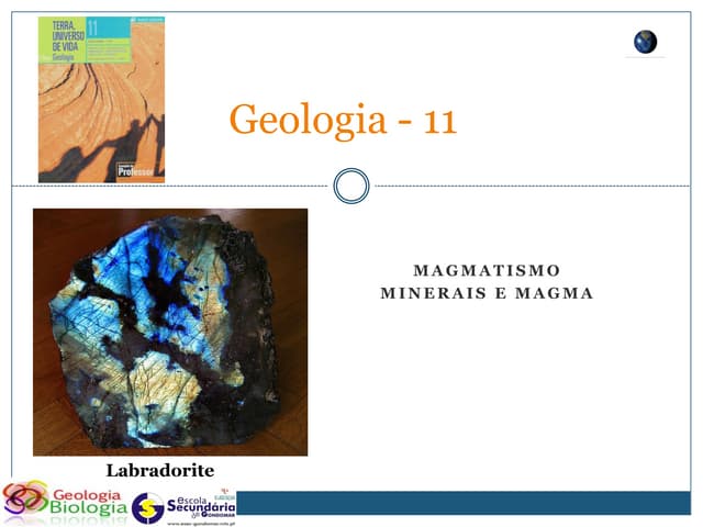 Geo 16   magmatismo (minerais e magma)